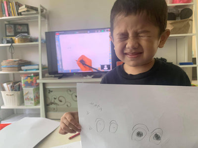 Bagaimana saya ditegur anak saya melalui lukisan.